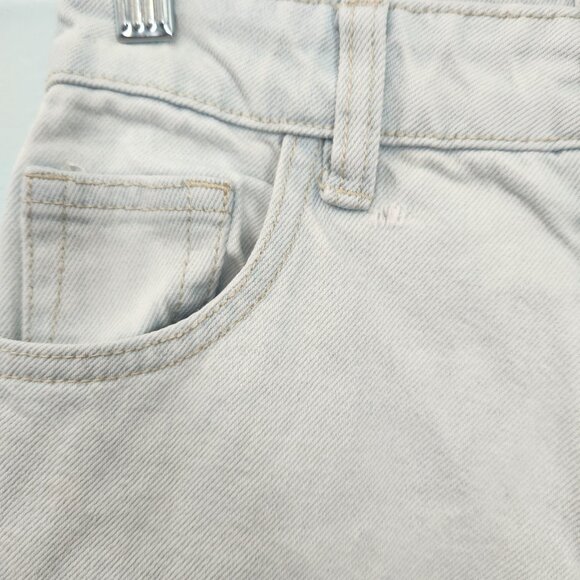 Zara Jeans Join Life Mom Jeans High Waist Tapered Leg Denim Light Blue Sz‎ 00 - Picture 4 of 13